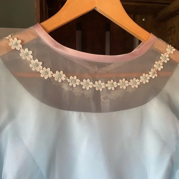 ILGWU VTG 1970’s Embroidered Dress - Picture 8 of 8